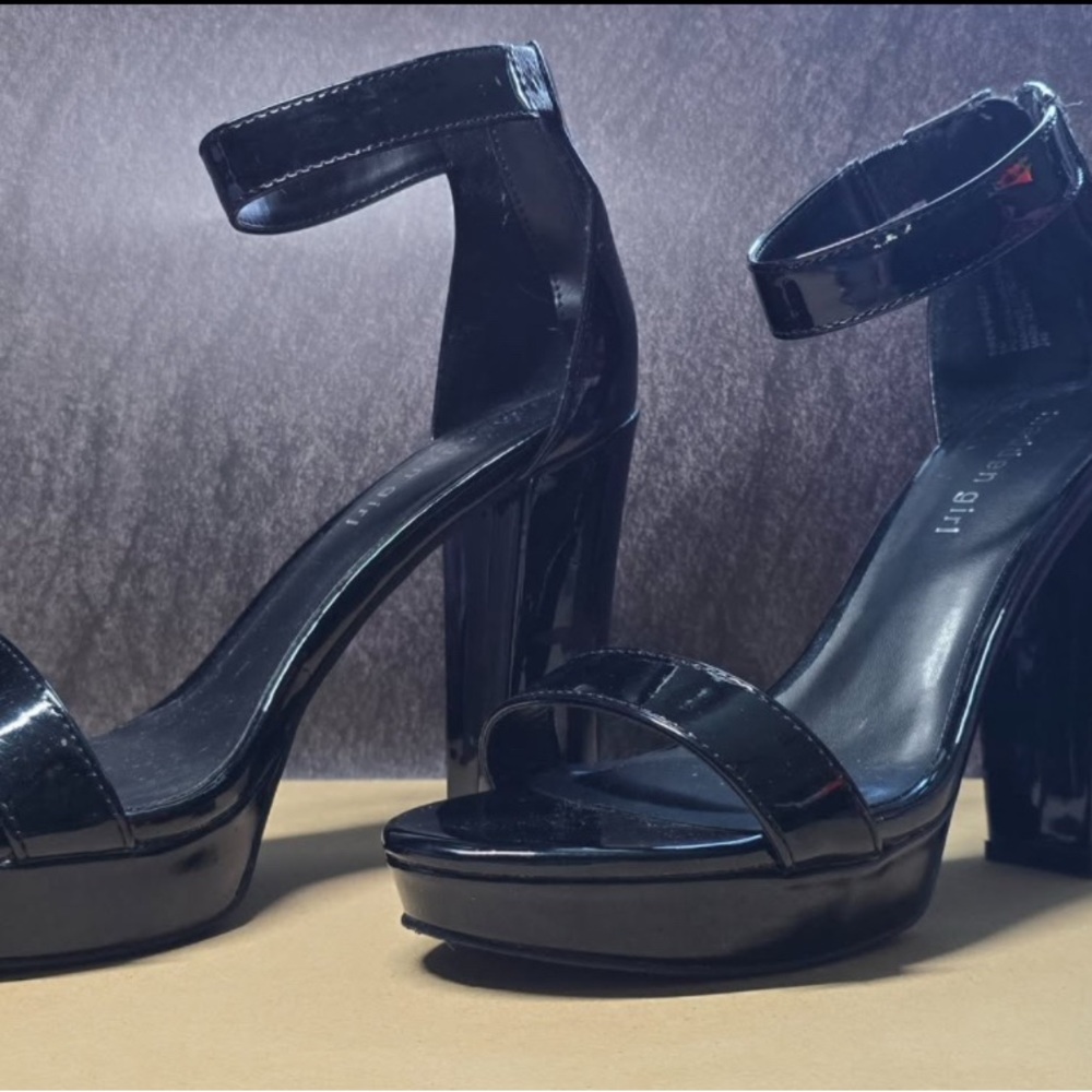 madden girl Siren Platform High Block Heels-Size 8